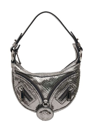 Bolso Hobo Mini De Piel - VERSACE - Modalova