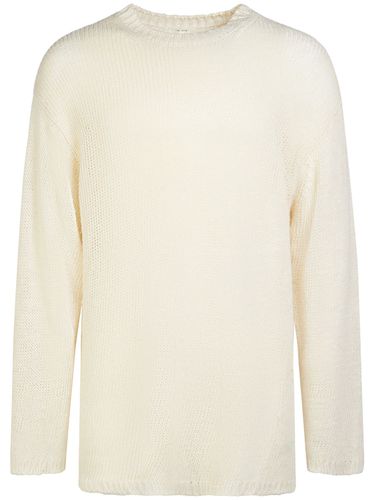 Hank Linen Crewneck Sweater - THE ROW - Modalova