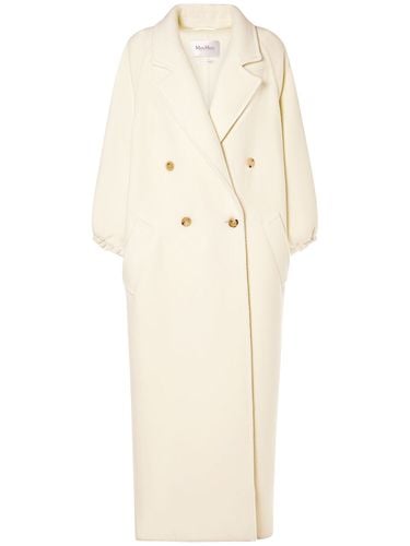 Zaffo Cashmere Double Breasted Long Coat - MAX MARA - Modalova