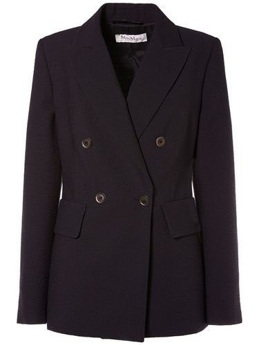 Albero Seersucker Wool Jacket - MAX MARA - Modalova