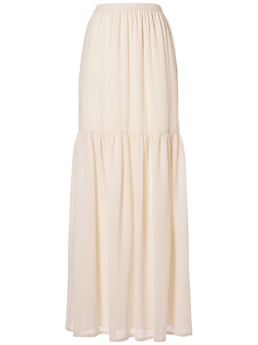 Cafila Wool Flared High Waist Long Skirt - MAX MARA - Modalova