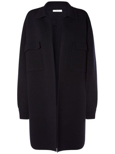 Oversize Wool Knit Cardigan - MAX MARA - Modalova