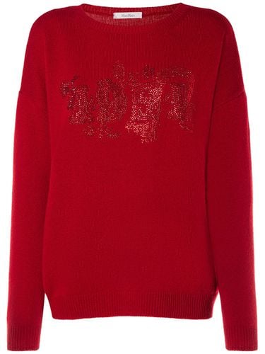 Nias Embroidered Wool & Cashmere Sweater - MAX MARA - Modalova