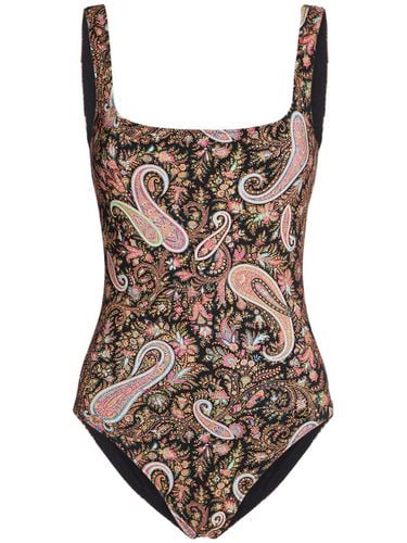 Printed Lycra One Piece Swimsuit - ETRO - Modalova