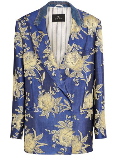 Chaqueta Cruzada De Jacquard - ETRO - Modalova