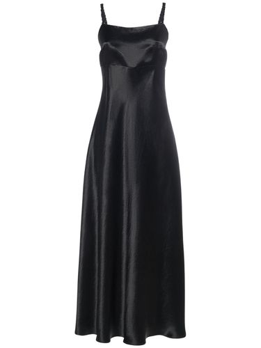 Baden Satin Sleeveless Flared Midi Dress - MAX MARA - Modalova