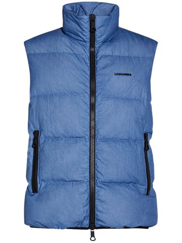 Classic Logo Nylon Puffer Vest - DSQUARED2 - Modalova