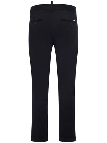 Pantalones De Algodón Stretch - DSQUARED2 - Modalova