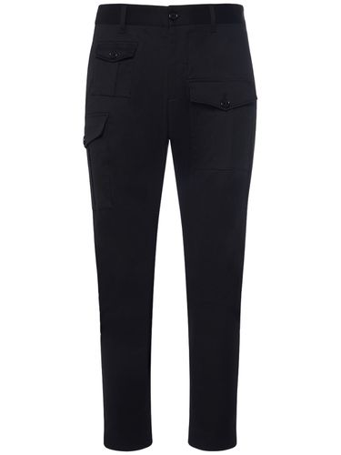 Sexy Cargo Stretch Cotton Pants - DSQUARED2 - Modalova