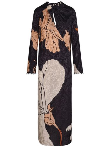 Esencia Feminina Jacquard Dress W/cutout - JOHANNA ORTIZ - Modalova