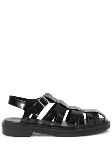 Fisherman Brushed Leather Sandals - AMI PARIS - Modalova