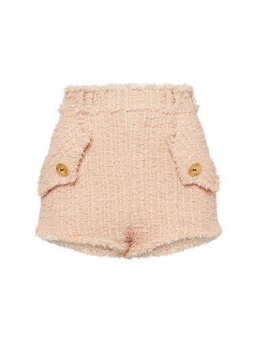 Tweed Mini Shorts - BALMAIN - Modalova