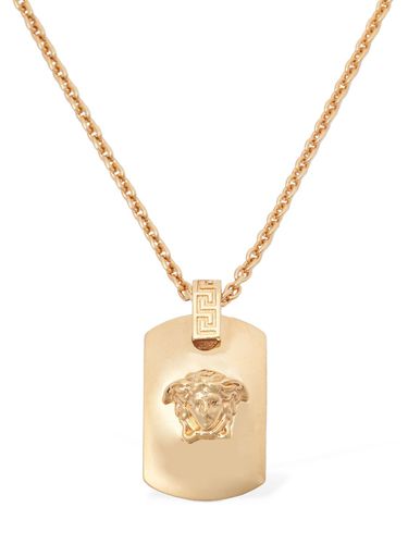 Metal Necklace - VERSACE - Modalova