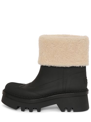 Mm Hohe Stiefel Aus Gummi & Shearling „raina“ - CHLOÉ - Modalova