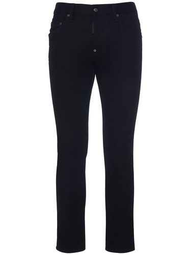 Jeans Skater Black Bull In Denim - DSQUARED2 - Modalova