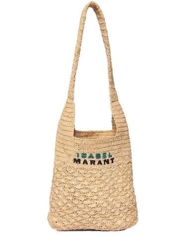 Small Praia Raffia Tote Bag - ISABEL MARANT - Modalova