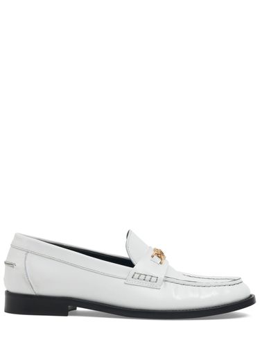 Mm Hohe Loafers Aus Leder - VERSACE - Modalova