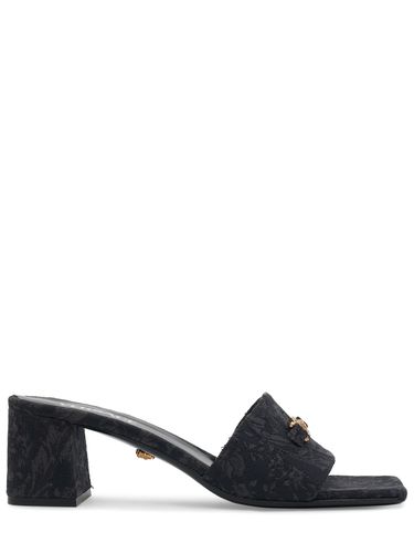 Mm Jacquard Mules - VERSACE - Modalova