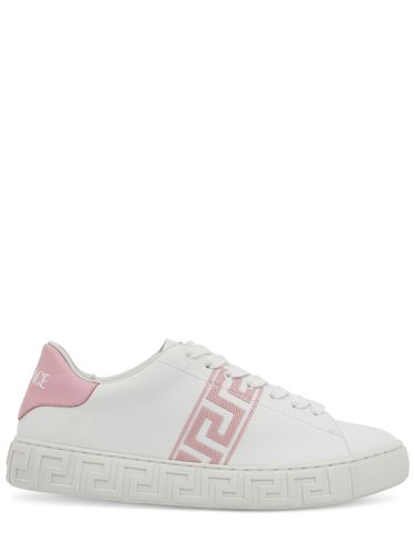 Greca Logo Sneakers - VERSACE - Modalova