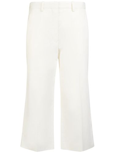 Gandine Cotton Blend Drill Crop Pants - THE ROW - Modalova