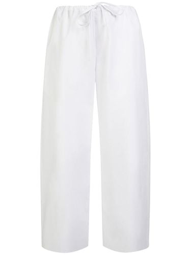 Jugi Poplin Straight Pants - THE ROW - Modalova