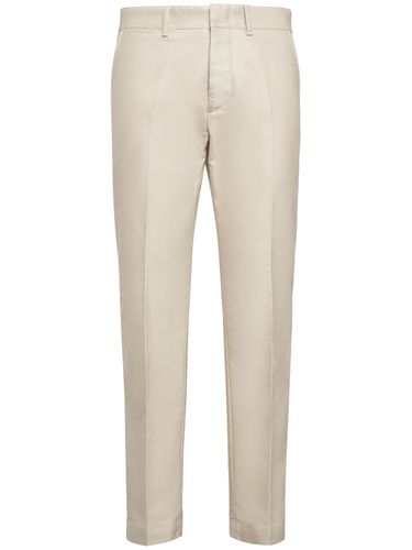 Compact Cotton Chino Pants - TOM FORD - Modalova