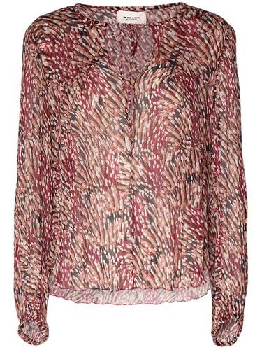 Camisa De Viscosa Estampada - MARANT ETOILE - Modalova