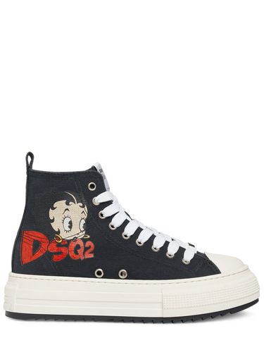 Berlin Canvas Sneakers - DSQUARED2 - Modalova