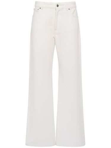 Cotton Denim Wide Jeans - MISSONI - Modalova