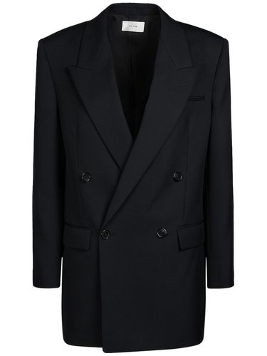 Myriam Wool Twill Double Breast Jacket - THE ROW - Modalova