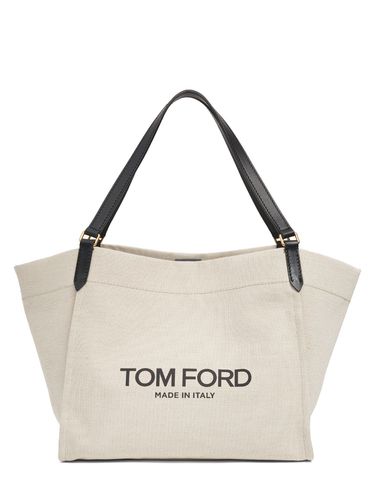 Large Amalfi Canvas Tote Bag - TOM FORD - Modalova