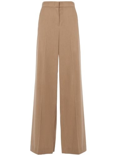 Pantalones Anchos De Crepé - MAX MARA - Modalova