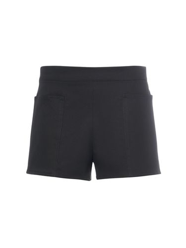 Cotton Twill Mini Shorts - MAX MARA - Modalova