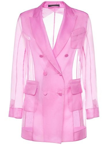 Negrar Silk Organza Double Breast Jacket - MAX MARA - Modalova