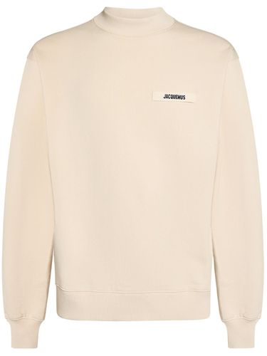 Le Cotton Gros Grain Sweatshirt - JACQUEMUS - Modalova