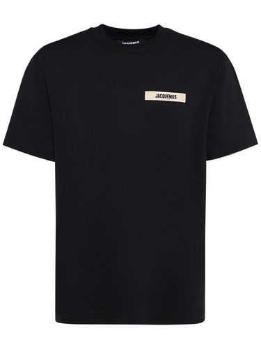 Le T-shirt Gros Grain Cotton T-shirt - JACQUEMUS - Modalova