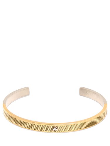 Engraved Cuff Bracelet W/ Star - MAISON MARGIELA - Modalova