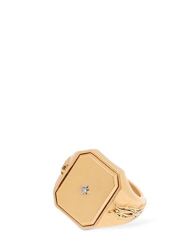 Crystal Star Squared Ring - MAISON MARGIELA - Modalova