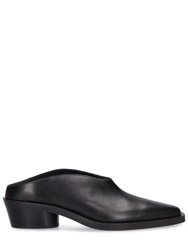 Zapatos Mules De Piel 40mm - PROENZA SCHOULER - Modalova