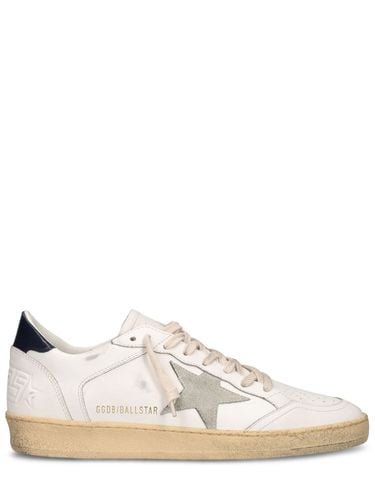 Sneakers Ballstar De Ante Y Piel 20mm - GOLDEN GOOSE - Modalova