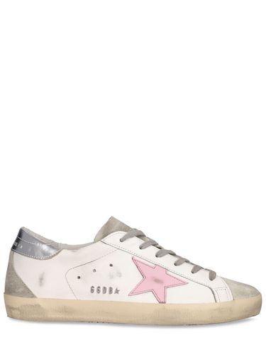 Mm Super-star Leather Sneakers - GOLDEN GOOSE - Modalova