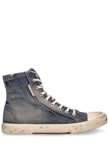 Paris 90's Denim High Top Sneakers - BALENCIAGA - Modalova