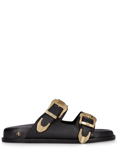 Mm Wayvon Leather Sandals - ANINE BING - Modalova