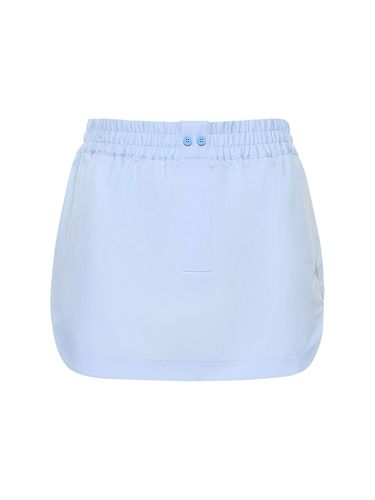 Rooney Poplin Mini Skirt - THE ATTICO - Modalova