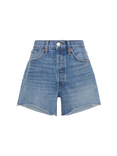 S Low Slung Cotton Denim Shorts - RE/DONE - Modalova