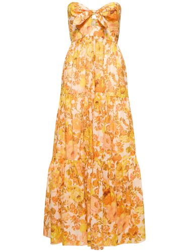 Raie Printed Cotton Maxi Dress - ZIMMERMANN - Modalova