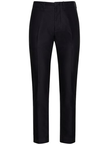 Compact Cotton Chino Pants - TOM FORD - Modalova