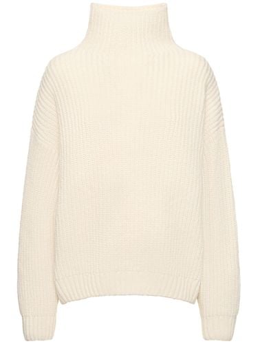 Suéter De Alpaca Con Cuello Alto - ANINE BING - Modalova