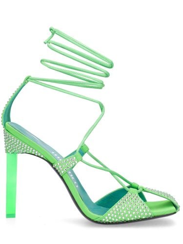 Mm Adele Lycra & Crystal Sandals - THE ATTICO - Modalova