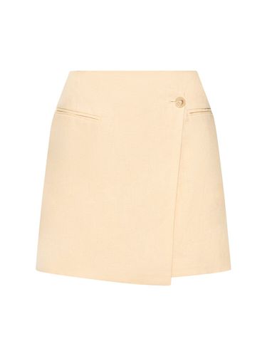 Natalia Linen Mini Skirt - ANINE BING - Modalova